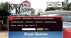 Desktop Screenshot of kruzinkustoms.com