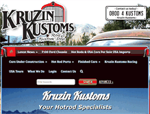 Tablet Screenshot of kruzinkustoms.com